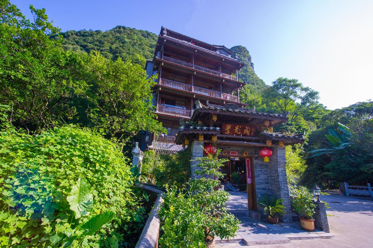 Hotel Yangshuo Scenic Mountain Retreat Exterior foto