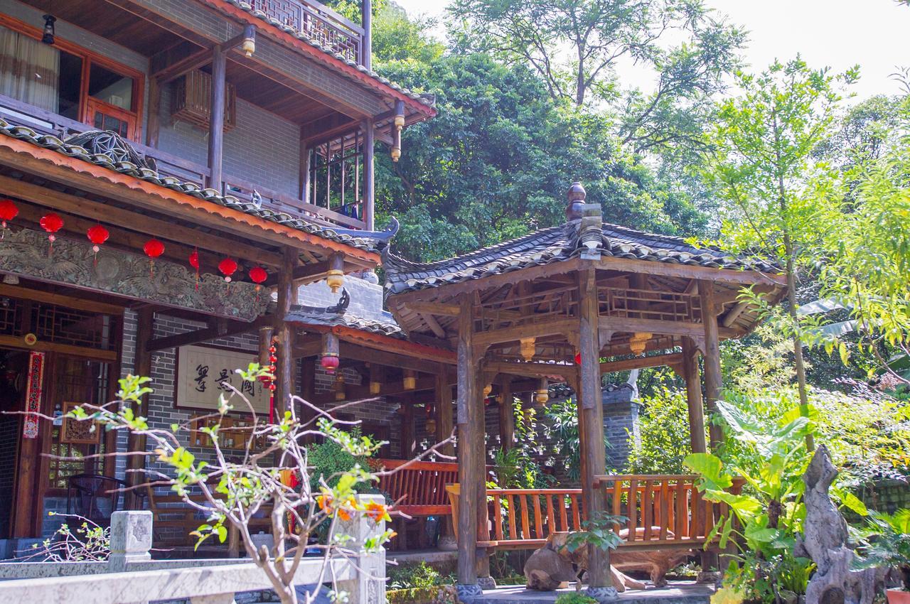 Hotel Yangshuo Scenic Mountain Retreat Exterior foto