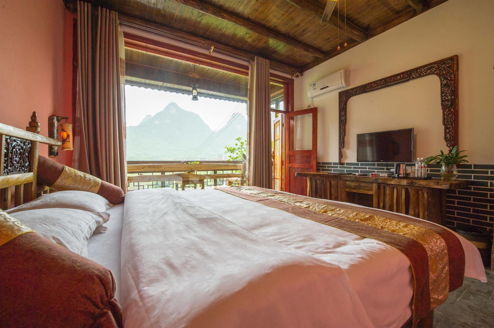 Hotel Yangshuo Scenic Mountain Retreat Exterior foto